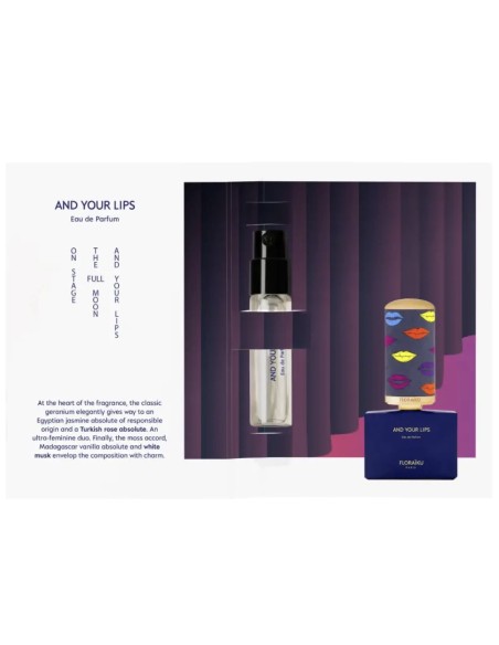 FLORAIKU AND YOUR LIPS EDP 50 ML + 10 ML